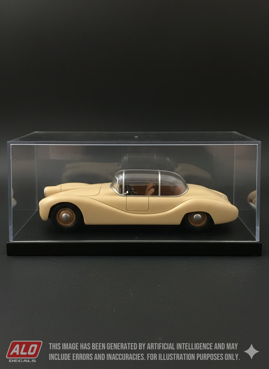 1949 BRABANT GRENSRIT #50 GATSO AERO 4000 KLAAS BARENDREGT/MAURICE GATSONIDES 1:43 DECALS