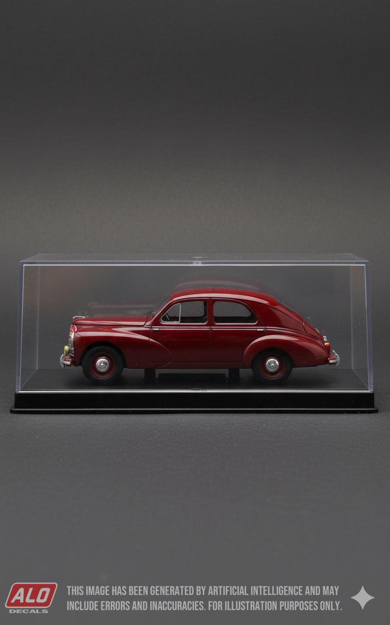 1950 MONTE CARLO RALLY #37 PEUGEOT 203 LUCIEN CRAPEZ/JEAN PAIRARD 1:43 DECALS