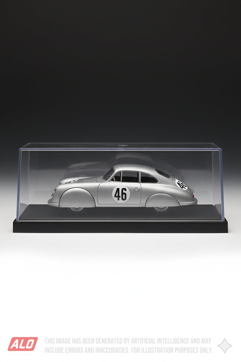 1951 LE MANS 24 HOURS #46 PORSCHE 356 AUGUSTE VEUILLET/EDMOND MOUCHE 1:43 DECALS