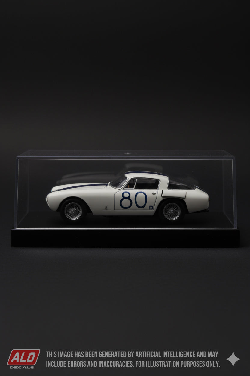 1953 MADERA #80 FERRARI 250 MM BERLINETTA PHIL HILL 1:43 DECALS