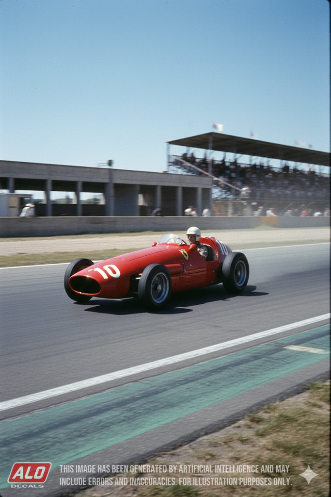 1954 ARGENTINE GP #10 FERRARI 625 GIUSEPPE "NINO" FARINA 1:43 DECALS