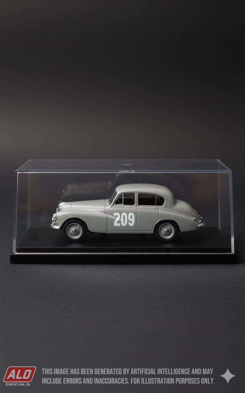 1955 MONTE CARLO RALLY #209 SUNBEAM MK.III NORMAN GARRAD/JOHN CUTTS 1:43 DECALS