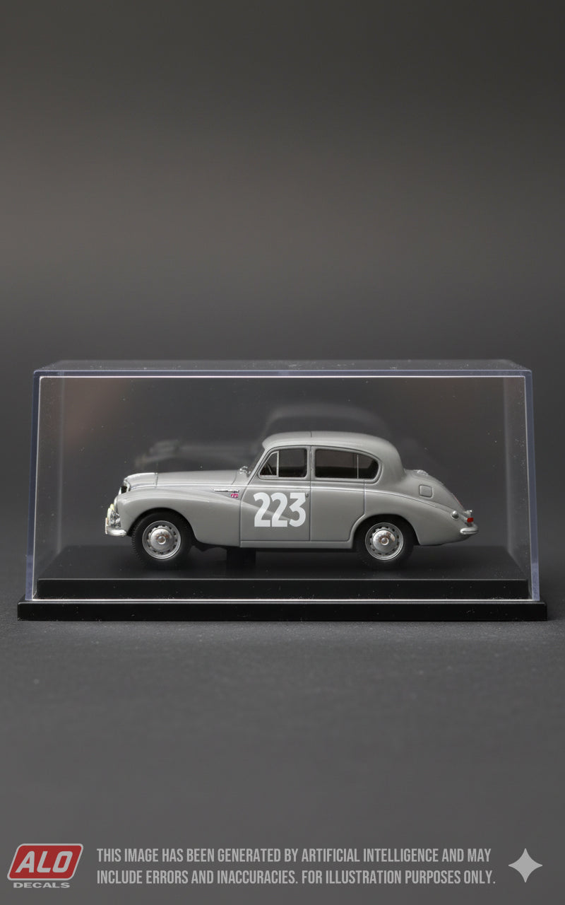 1955 MONTE CARLO RALLY #223 SUNBEAM MK.III JOHN FAIRMAN/L. SMITH 1:43 DECALS