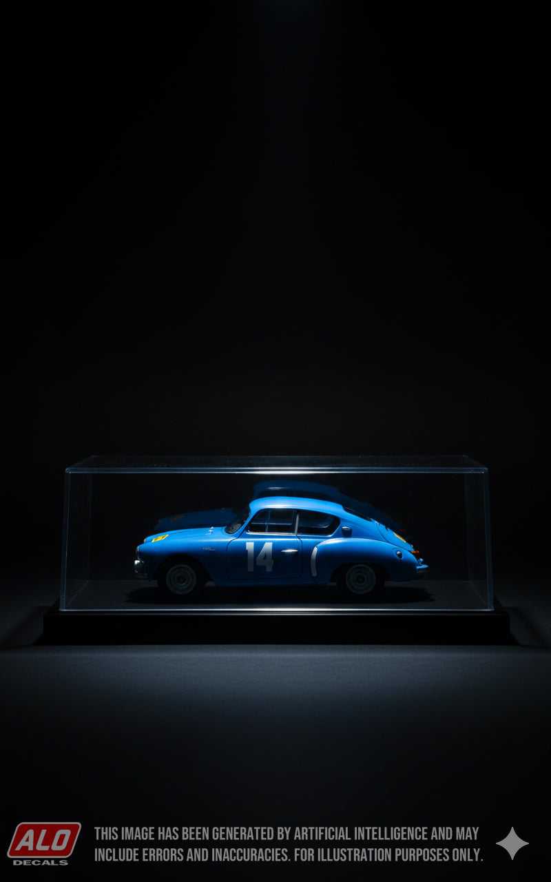 1956 TOUR DE CORSE #14 ALPINE A106 GOULIN/MIRJAN 1:43 DECALS