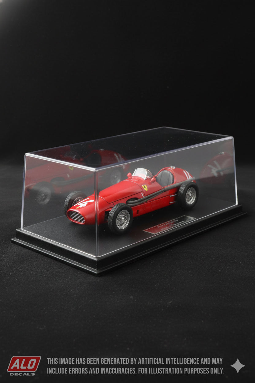 1956 GERMAN GP #14 FERRARI 500 GIORGIO SCARLATTI 1:43 DECALS