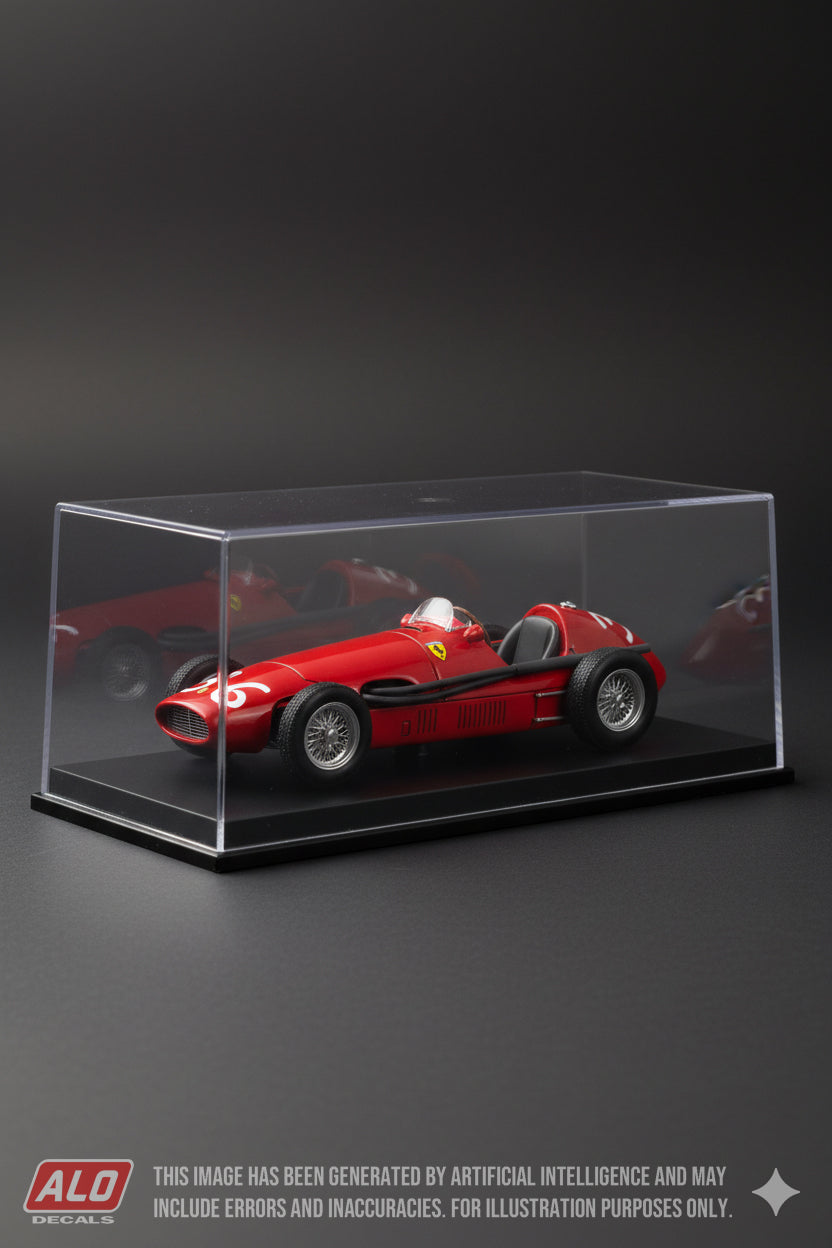 1956 MONACO GP #36 FERRARI 500 GIORGIO SCARLATTI 1:43 DECALS