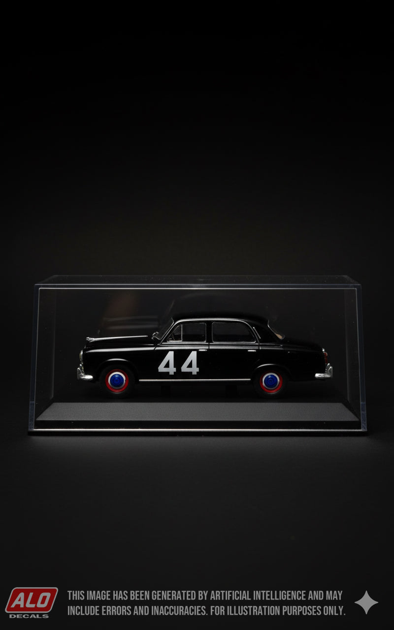 1956 ROUTES DU NORD RALLY #44 PEUGEOT 403 FERNAND SCHLIGLER/JACQUES FRANTZ 1:43 DECALS