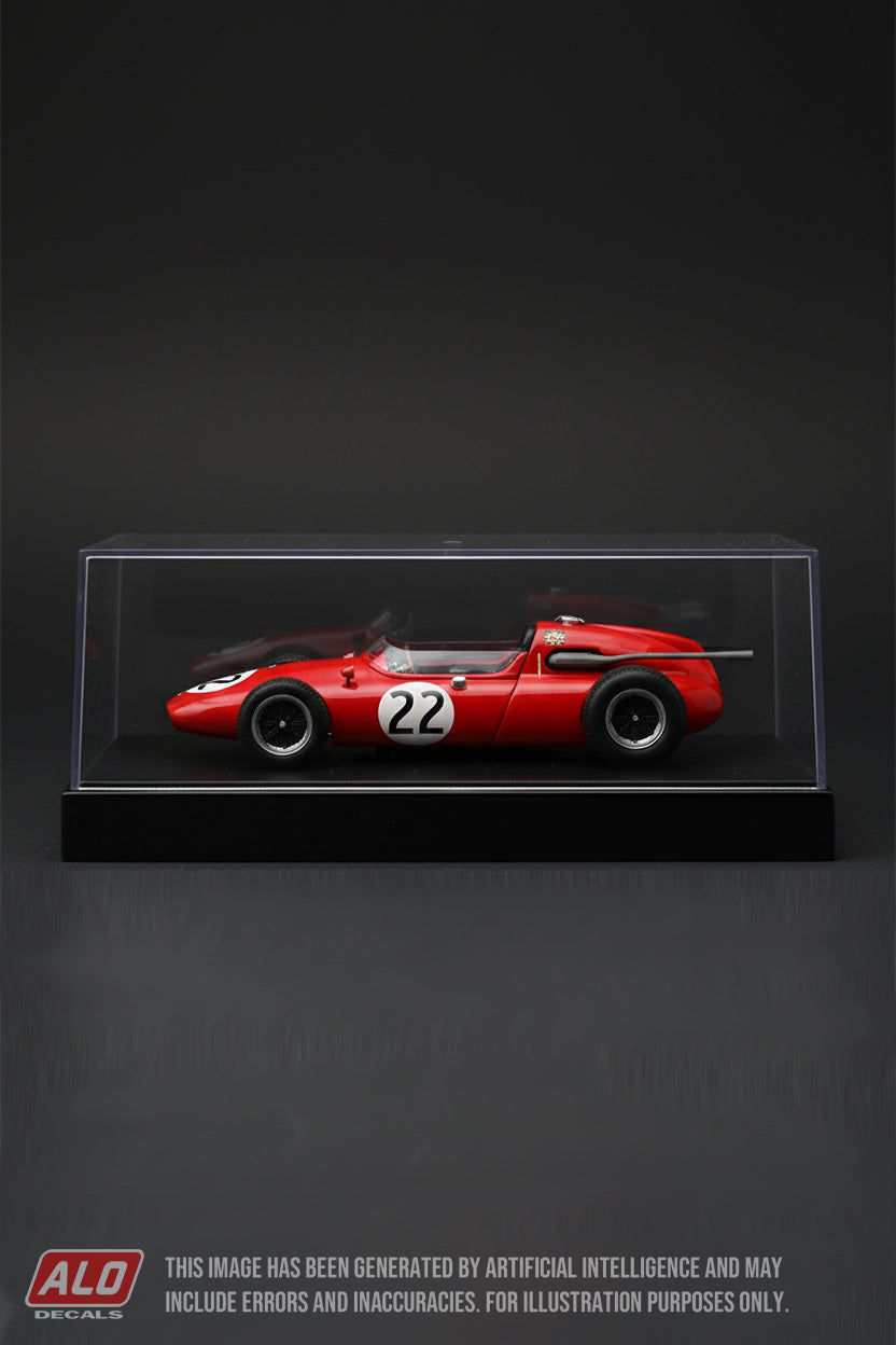 1959 BRITISH GP #22 COOPER T51 IAN BURGESS 1:43 DECALS