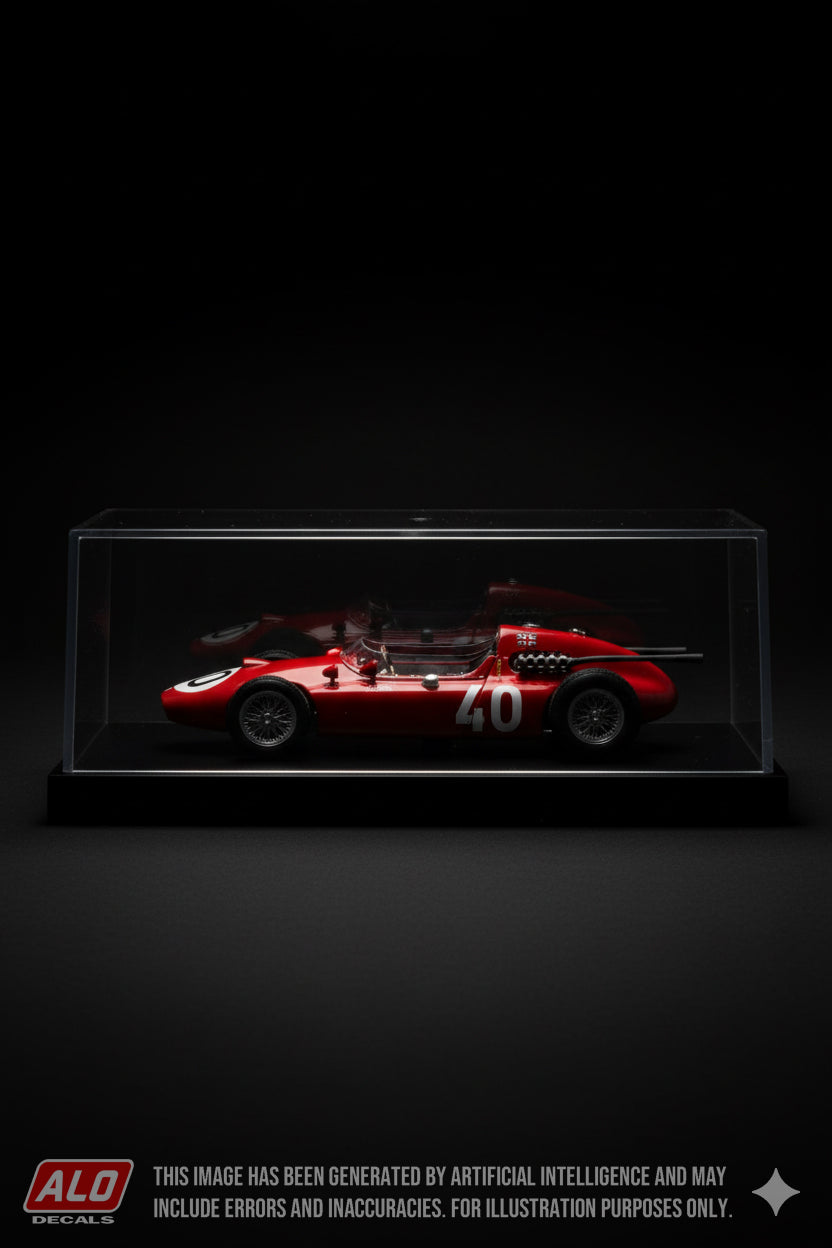 1959 ITALIAN GP #40 COOPER T51 COLIN DAVIS 1:43 DECALS