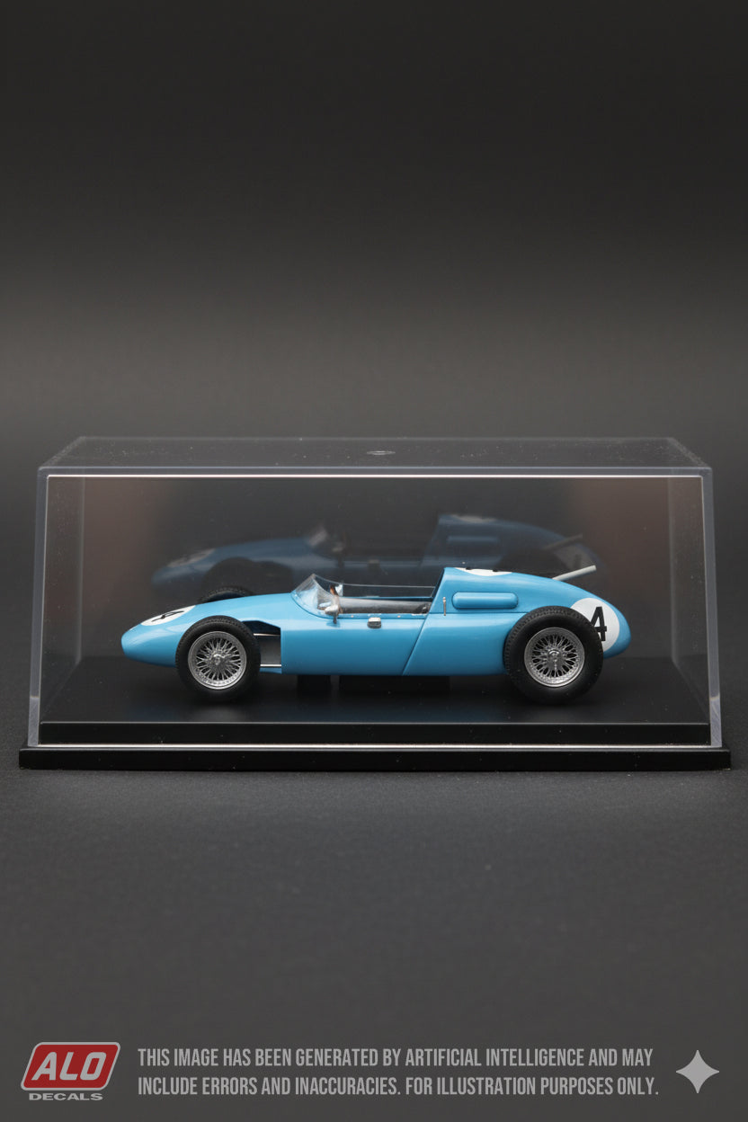 1959 MONACO GP #14 COOPER T45 JEAN LUCIENBONNET 1:43 DECALS