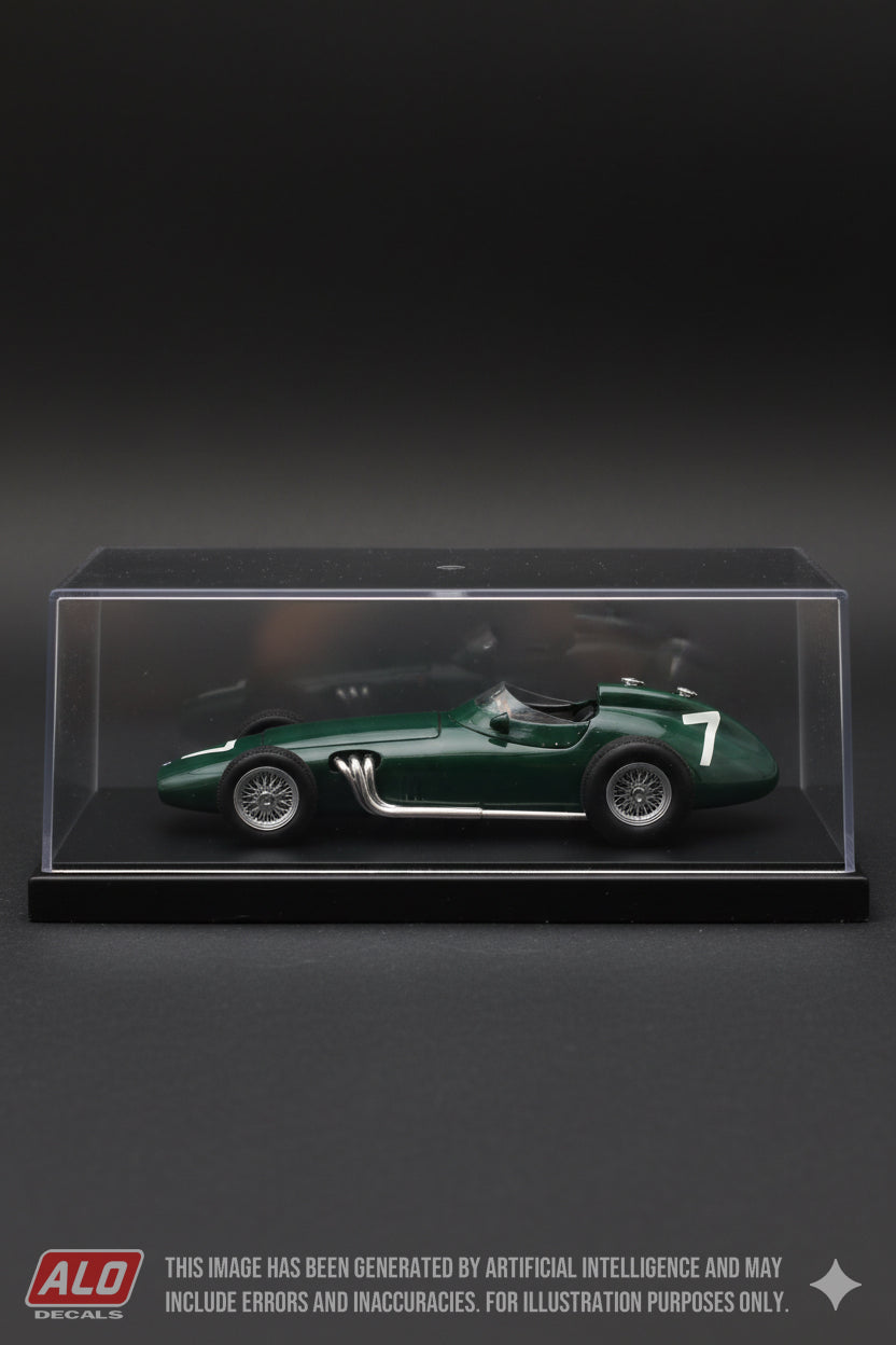 1959 DUTCH GP #7 BRM P25 JO BONNIER 1:43 DECALS