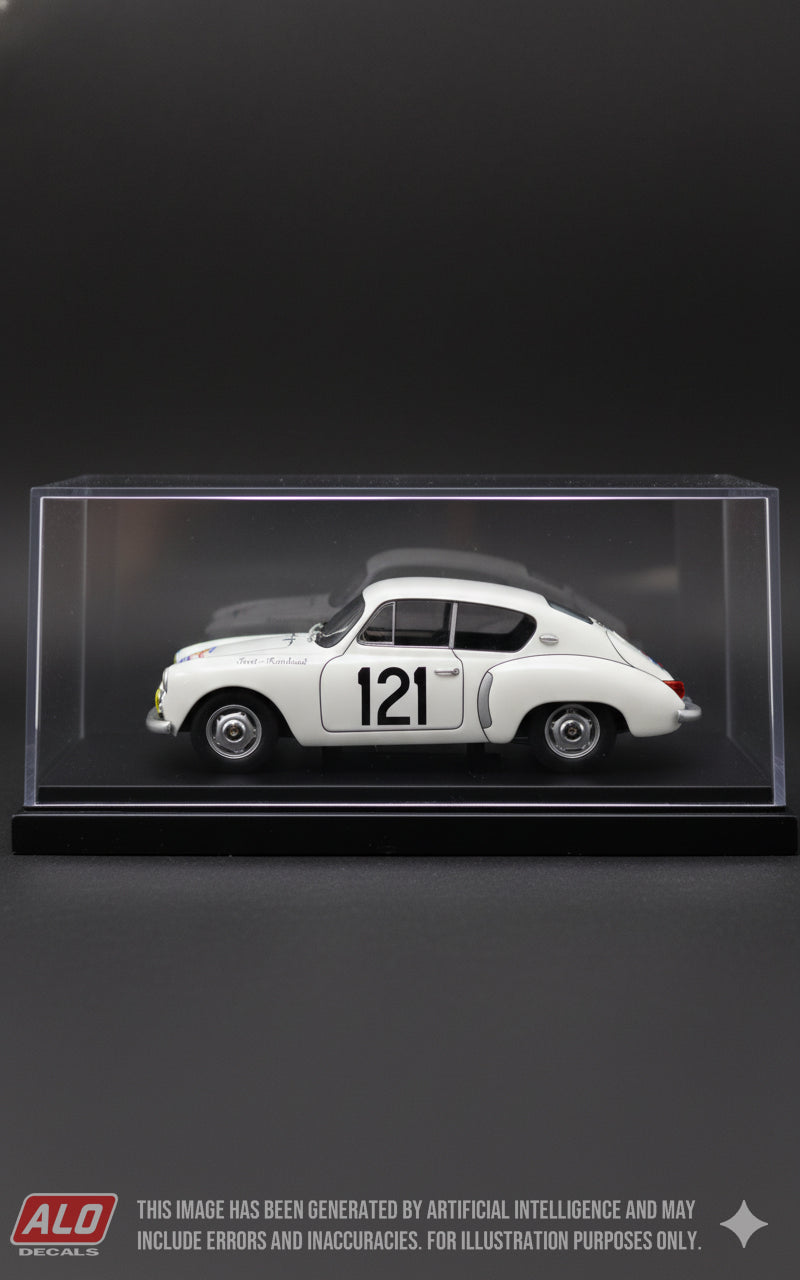 1959 TOUR DE FRANCE #121 ALPINE A106 JACQUES FERET/JACQUES RAMBAUD 1:43 DECALS
