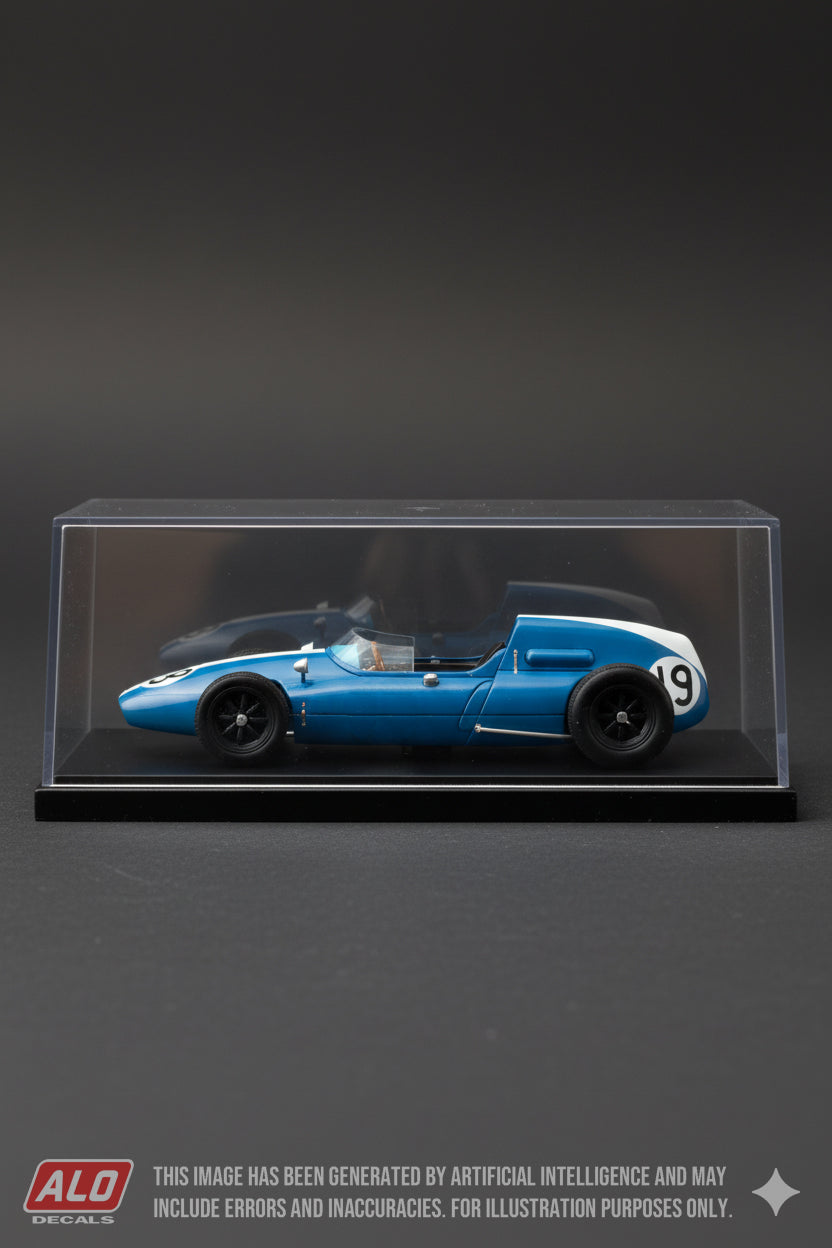 1959 UNITED STATES GP #19 COOPER T51 HARRY SCHELL 1:43 DECALS