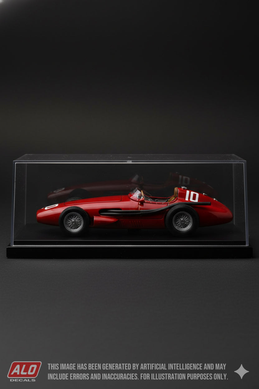 1960 ARGENTINE GP #10 MASERATI 250F NASIF ESTÉFANO 1:43 DECALS