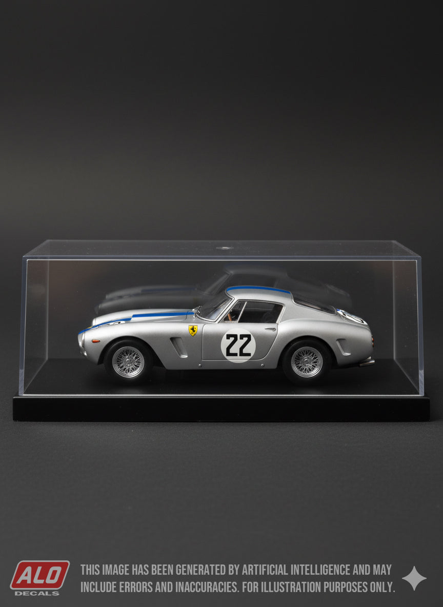 1960 LE MANS 24 HOURS #22 FERRARI 250 GT SWB "ELDE"/PIERRE NOBLET 1:43, 1:24, 1:18 DECALS