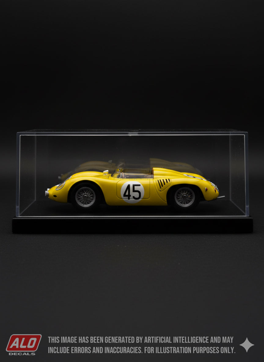 1960 SEBRING 12 HOURS #45 PORSCHE 718 ERNIE ERICKSSON/DON SESSLAR 1:43 DECALS