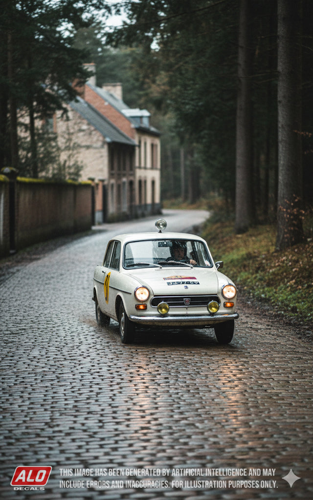 1964 HUY 12 HOURS #31 DAF 750 MAURICE COLLINET 1:43 DECALS