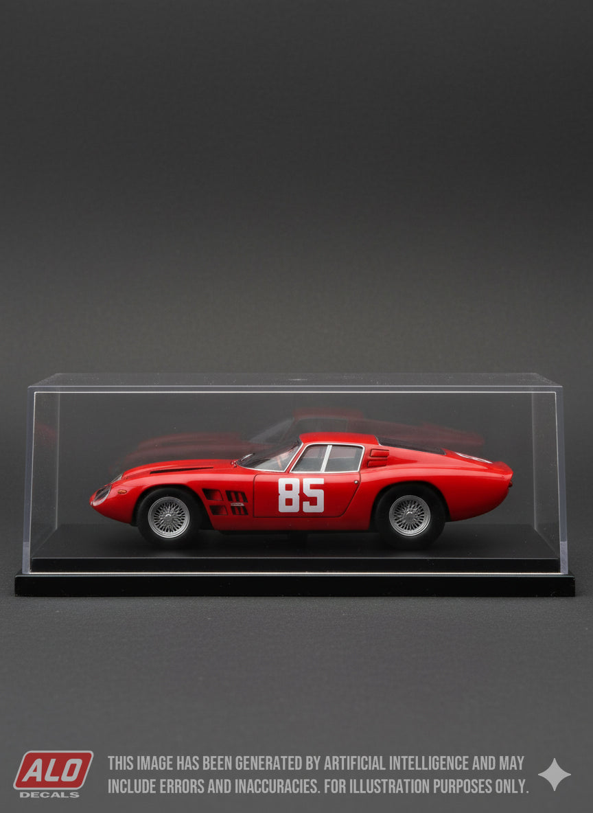 1964 LE MANS APRIL TESTS #85 ISO GRIFO PIERRE NOBLET/FERNAND TAVANO 1:43 DECALS