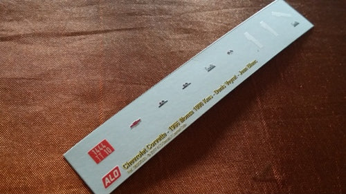 1966 MONZA 1000 KMS # 1 CHEVROLET CORVETTE DENIS VEYRAT/JEAN BLANC 1:43 DECALS