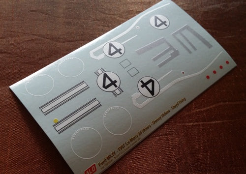 1967 LE MANS 24 HOURS # 4 FORD MK.IV DENNY HULME/LLOYD RUBY 1:43 DECALS