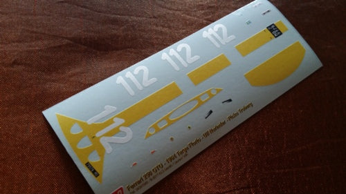 1964 TARGA FLORIO #112 FERRARI 250 GTO ULF NORINDER/PICKO TROBERG 1:43, 1:24, 1:18 DECALS