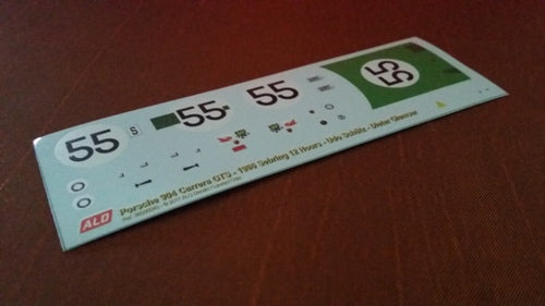 1966 SEBRING 12 HOURS #55 PORSCHE 904 UDO SCHÜTZ/DIETER GLEMSER 1:43 DECALS