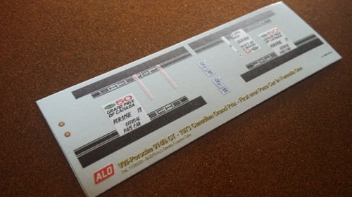 1973 CANADIAN GP VW-PORSCHE 914 PACE CAR EPPIE WIETZES 1:43, 1:32, 1:24, 1:18 DECALS