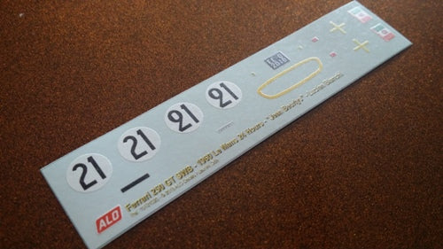 1960 LE MANS 24 HOURS #21 FERRARI 250 GT SWB JEAN BEURLYS/LUCIEN BIANCHI 1:43, 1:24, 1:18 DECALS
