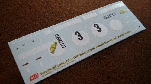 1967 ROUTES DU NORD RALLY #3 PORSCHE 904 FRANCOIS DUMOUSSEAU/BEATRICE ROQUES 1:43 DECALS