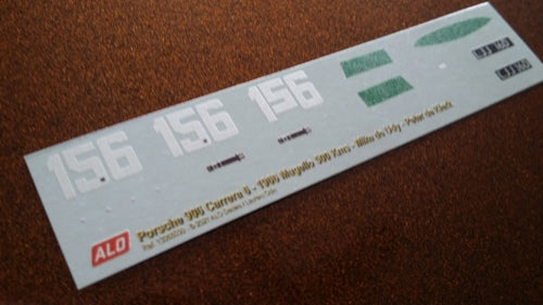 1966 MUGELLO 500 KMS #156 PORSCHE 906 MIKE DE UDY/PETER DE KLERK 1:43 DECALS