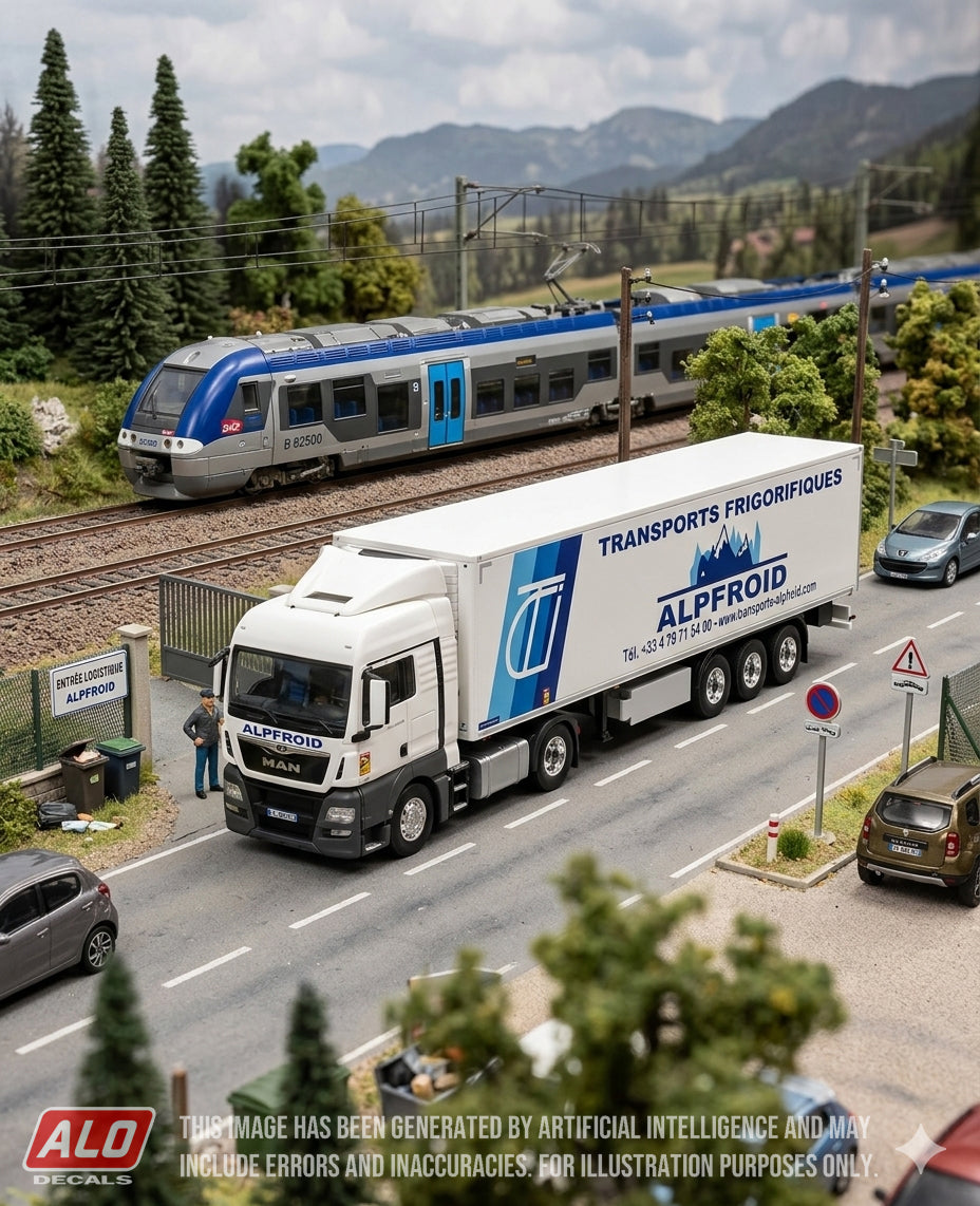 2021-PRESENT SEMI-TRAILER DECORATION "ALPFROID" 1:87 DECALS
