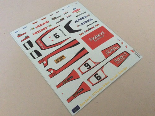 1979 LE MANS 24 HOURS # 6 DOME ZERO CHRIS CRAFT/GORDON SPICE 1:43 DECALS