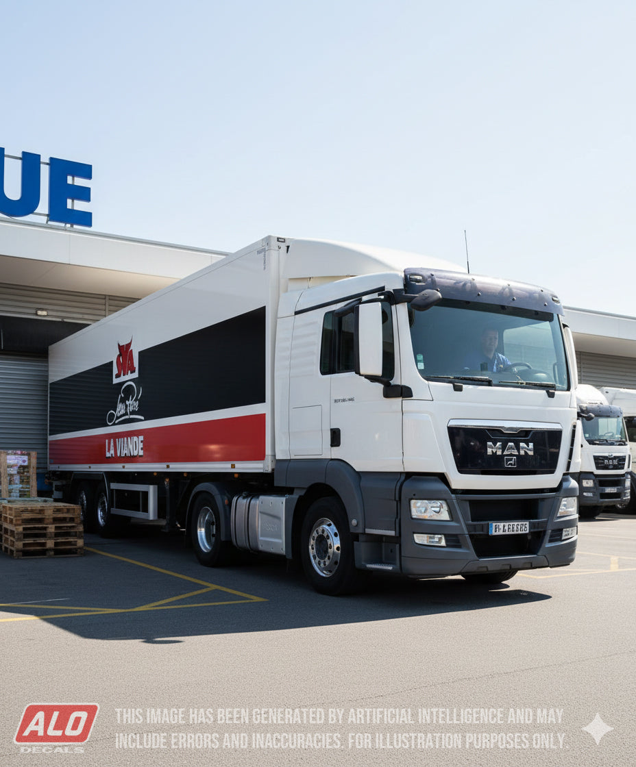 2000's SEMI-TRAILER DECORATION "JEAN ROZÉ" 1:87 DECALS