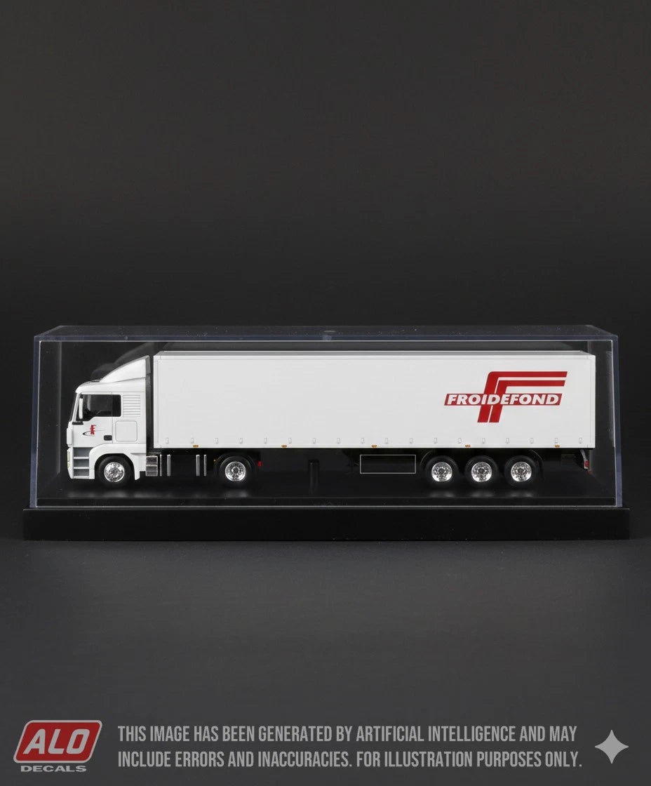 2000-2017 SEMI-TRAILER DECORATION "FROIDEFOND" 1:87 DECALS