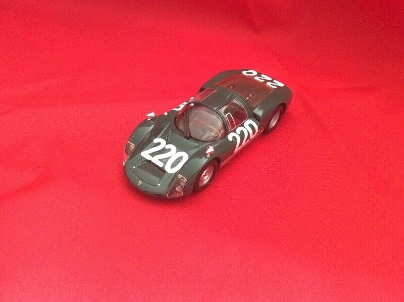 1966 TARGA FLORIO ALO 1:43 PORSCHE 906 CARRERA 6 MIKE DE UDY/PETER DE KLERK