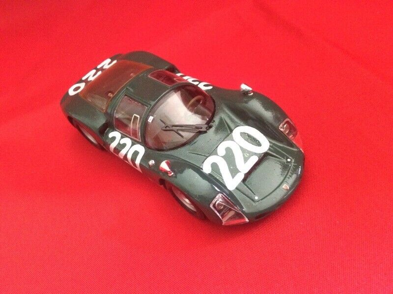 1966 TARGA FLORIO ALO 1:43 PORSCHE 906 CARRERA 6 MIKE DE UDY/PETER DE KLERK