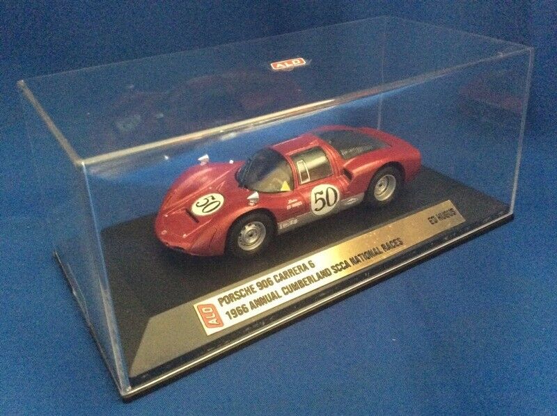 1966 SCCA CUMBERLAND ALO 1:43 PORSCHE 906 CARRERA 6 ED HUGUS