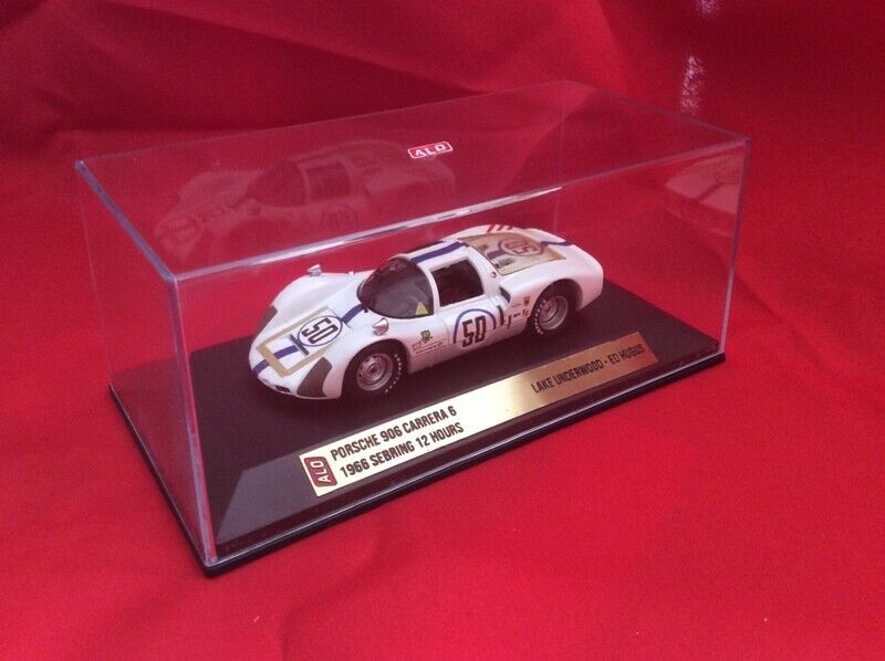1966 SEBRING 12 HOURS ALO 1:43 PORSCHE 906 CARRERA 6 LAKE UNDERWOOD/ED HUGUS