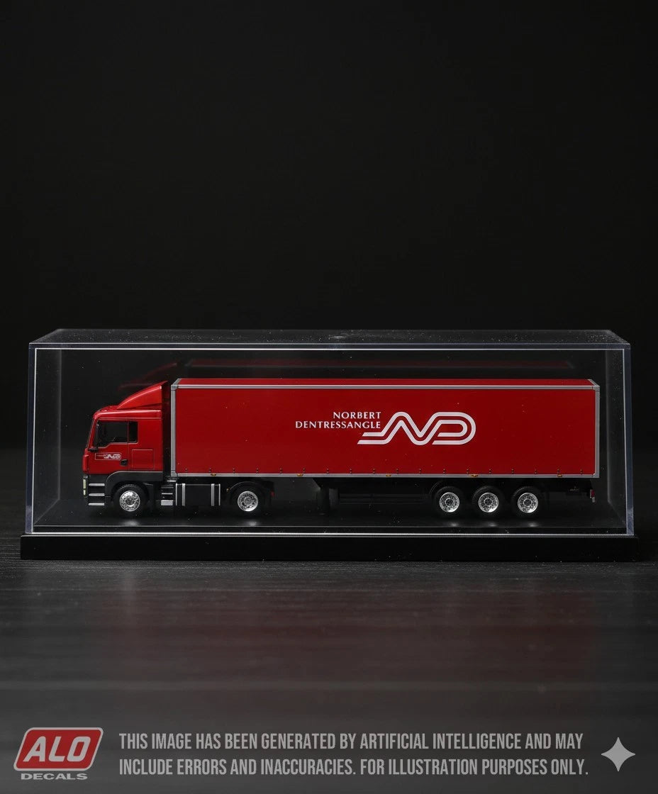2000's-2015 SEMI-TRAILER DECORATION "NORBERT DENTRESSANGLE" 1:87 DECALS