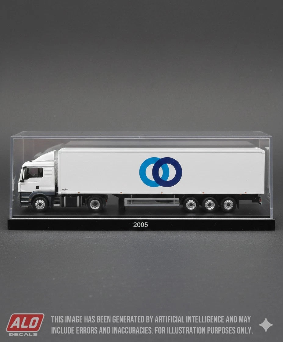 2000-2012 SEMI-TRAILER DECORATION "STEF" 1:87 DECALS
