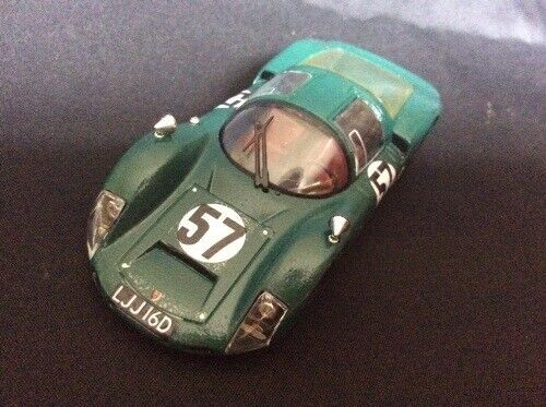 1966 SPA 1000 KMS ALO 1:43 PORSCHE 906 CARRERA 6 JIMMY BLUMMER/MIKE DE UDY