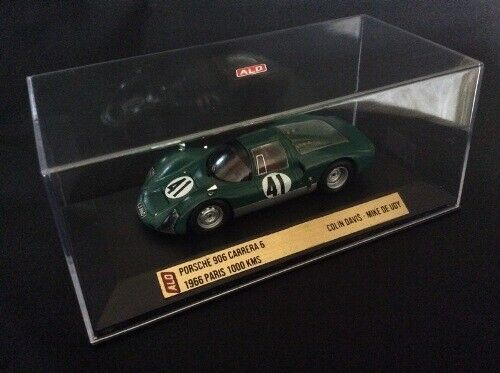 1966 PARIS 1000 KMS, MONTLHERY ALO 1:43 PORSCHE 906 CARRERA 6 COLIN DAVIS/MIKE DE UDY