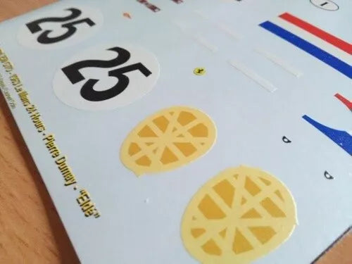 1963 LE MANS 24 HOURS #25 FERRARI 250 GTO PIERRE DUMAY/"ELDE" 1:43, 1:24, 1:18 DECALS