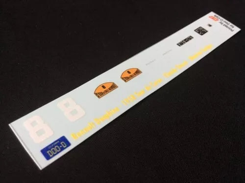 1958 TOUR DE CORSE #8 RENAULT DAUPHINE CLAUDE STOREZ/MAURICE FOULGOC 1:43 DECALS