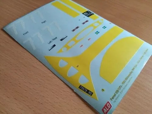 1964 NÜRBURGRING 1000 KMS #77 FERRARI 250 GTO PICKO TROBERG/CHRIS AMON 1:43, 1:18 DECALS