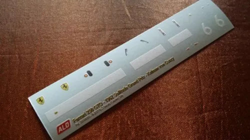 1962 SOLITUDE GRAND PRIX #6 FERRARI 250 GTO KALMAN VON CSAZY 1:43 DECALS