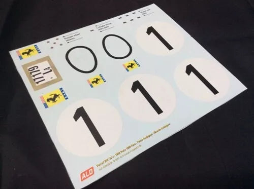 1962 PARIS 1000 KMS #1 FERRARI 250 GTO PEDRO RODRIGUEZ/RICARDO RODRIGUEZ 1:43, 1:24, 1:18 DECALS