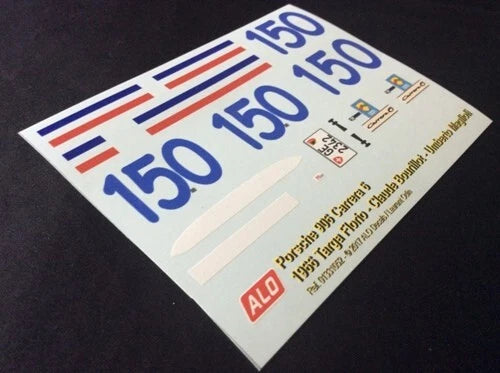 1966 TARGA FLORIO #150 PORSCHE 906 CLAUDE BOURILLOT/UMBERTO MAGLIOLI 1:43, 1:24 DECALS
