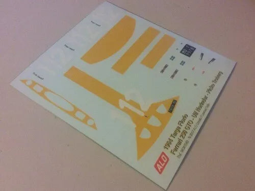 1964 TARGA FLORIO #112 FERRARI 250 GTO ULF NORINDER/PICKO TROBERG 1:43, 1:24, 1:18 DECALS