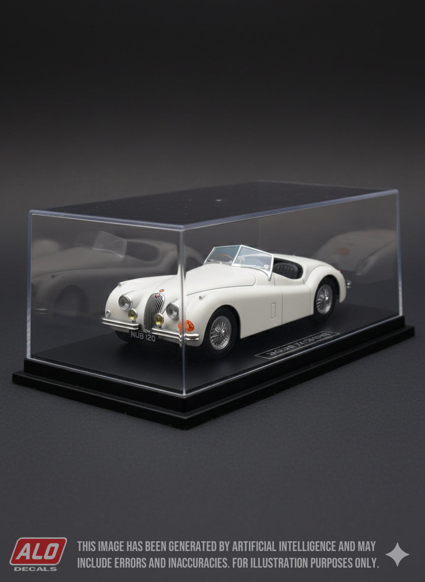 1951 TULPENRALLYE #230 JAGUAR XK120 IAN APPLEYARD/PATRICIA APPLEYARD 1:43 DECALS